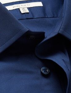 Extra Slim Fit Navy Shirt