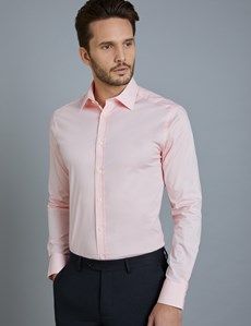 Extra Slim Fit Pink Shirt
