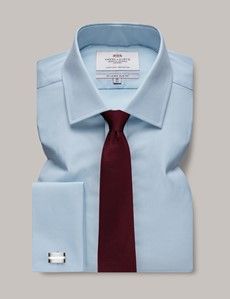 Slim Fit Light Blue Shirt