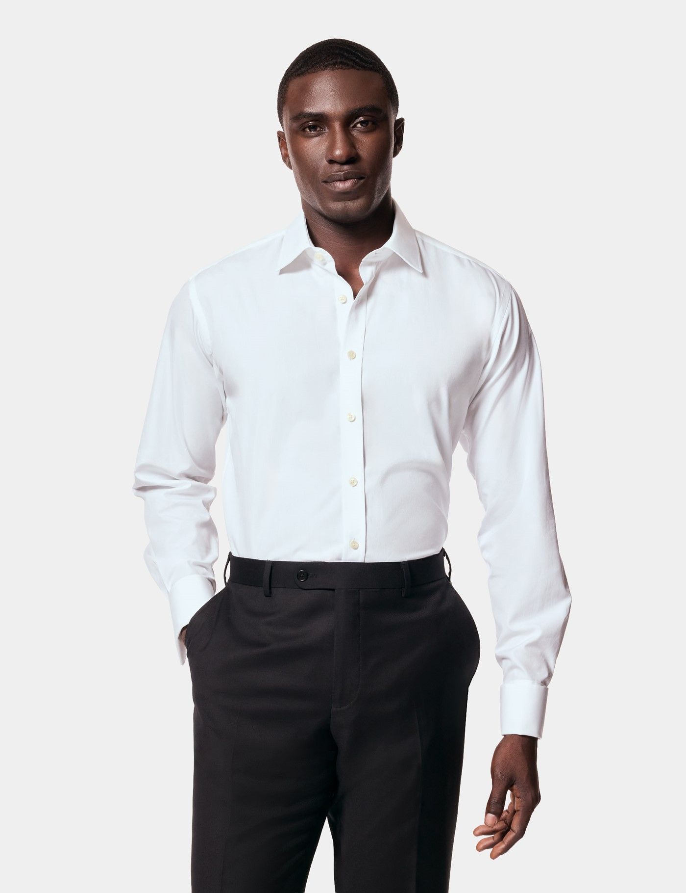 French Cuff Dress Shirts for Men | Hawes & Curtis