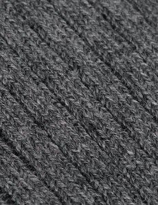 Grey Ribbed 1913 Socks