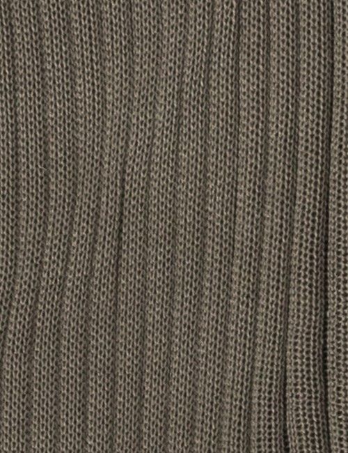 Olive Green Ribbed Cotton Socks-preview