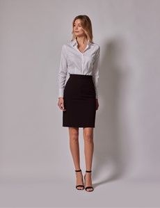 Black Suit Skirt