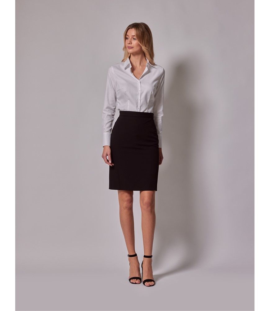 Black halo pencil skirt best sale