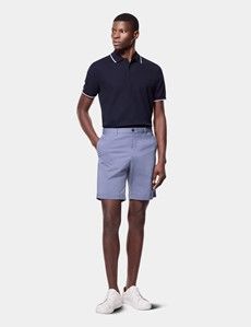 Airforce Blue Garment Dyed Chino Shorts