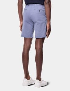 Airforce Blue Garment Dyed Chino Shorts