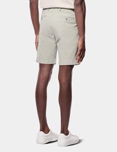 Light Green Garment Dyed Chino Shorts
