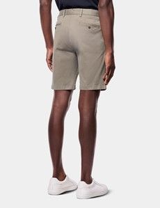 Dusty Olive Garment Dyed Chino Shorts