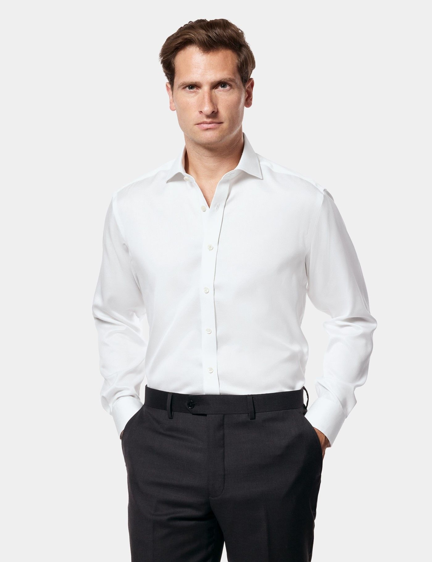 Men's White Dress Shirts