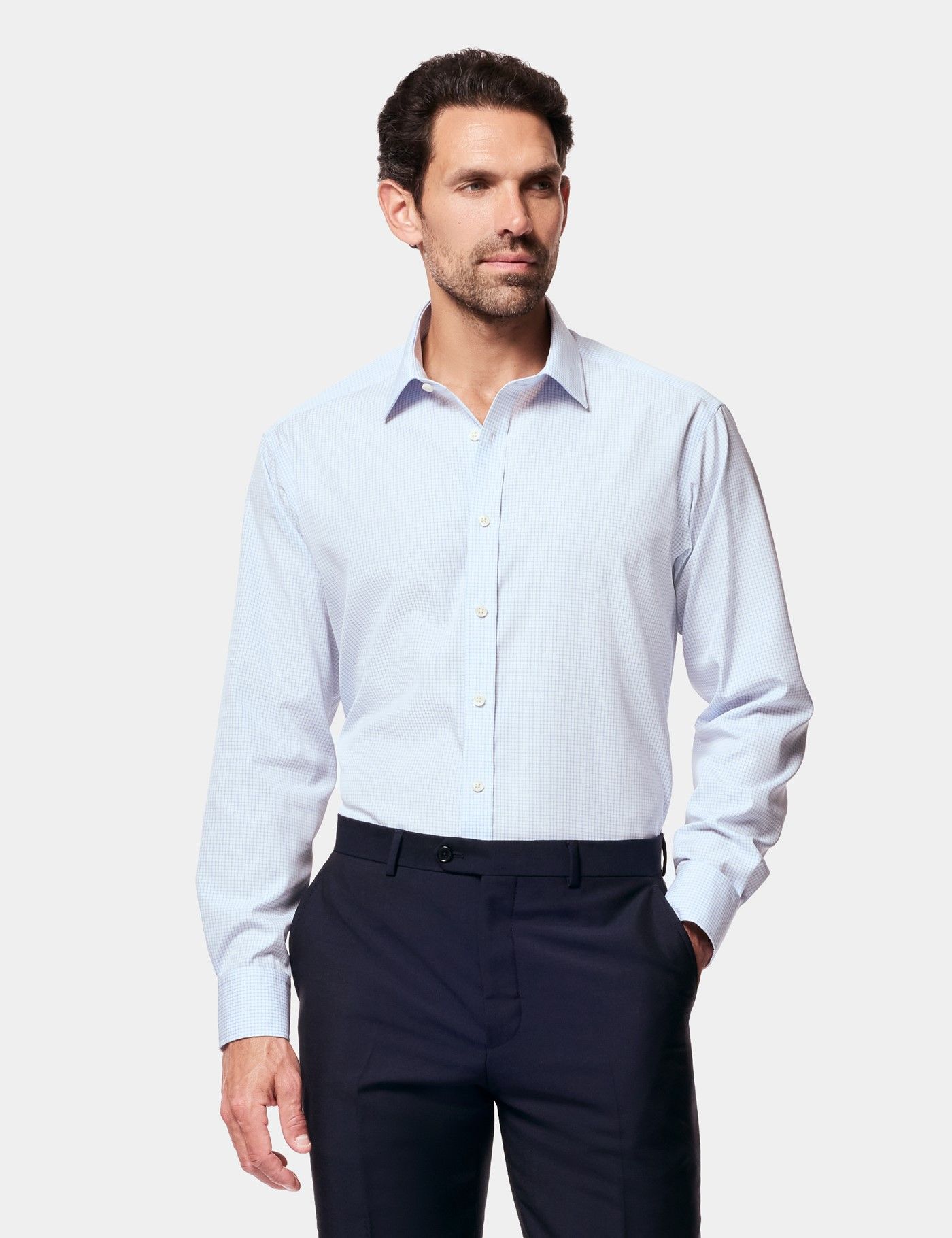 Men's Slim Fit Dress Shirts | Hawes & Curtis Men's Slim Fit Dress Shirts | Hawes & Curtis