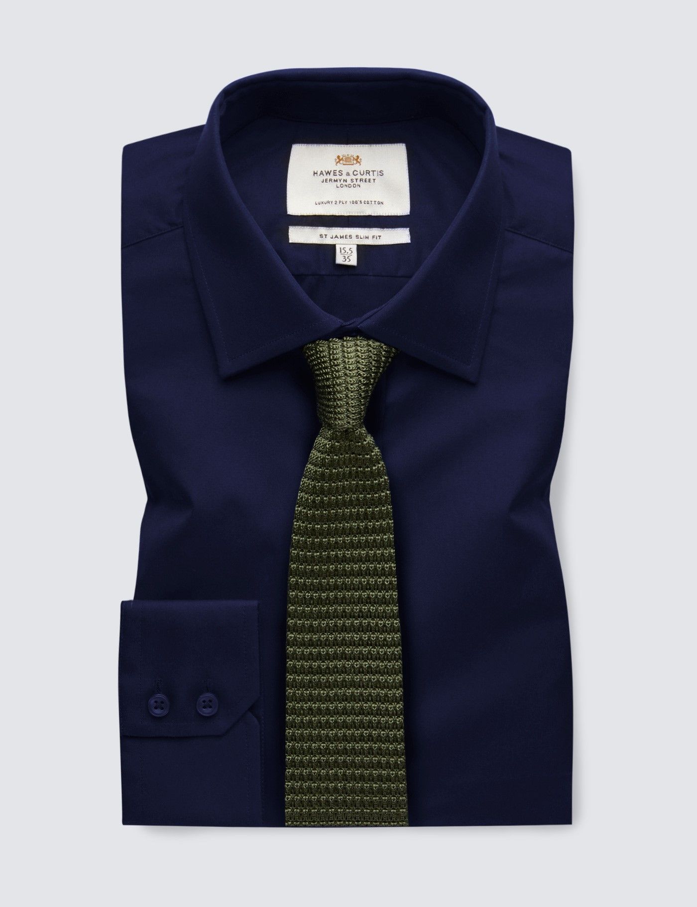 Slim Fit Navy Shirt