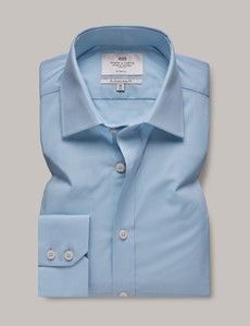 Slim Fit Blue Shirt
