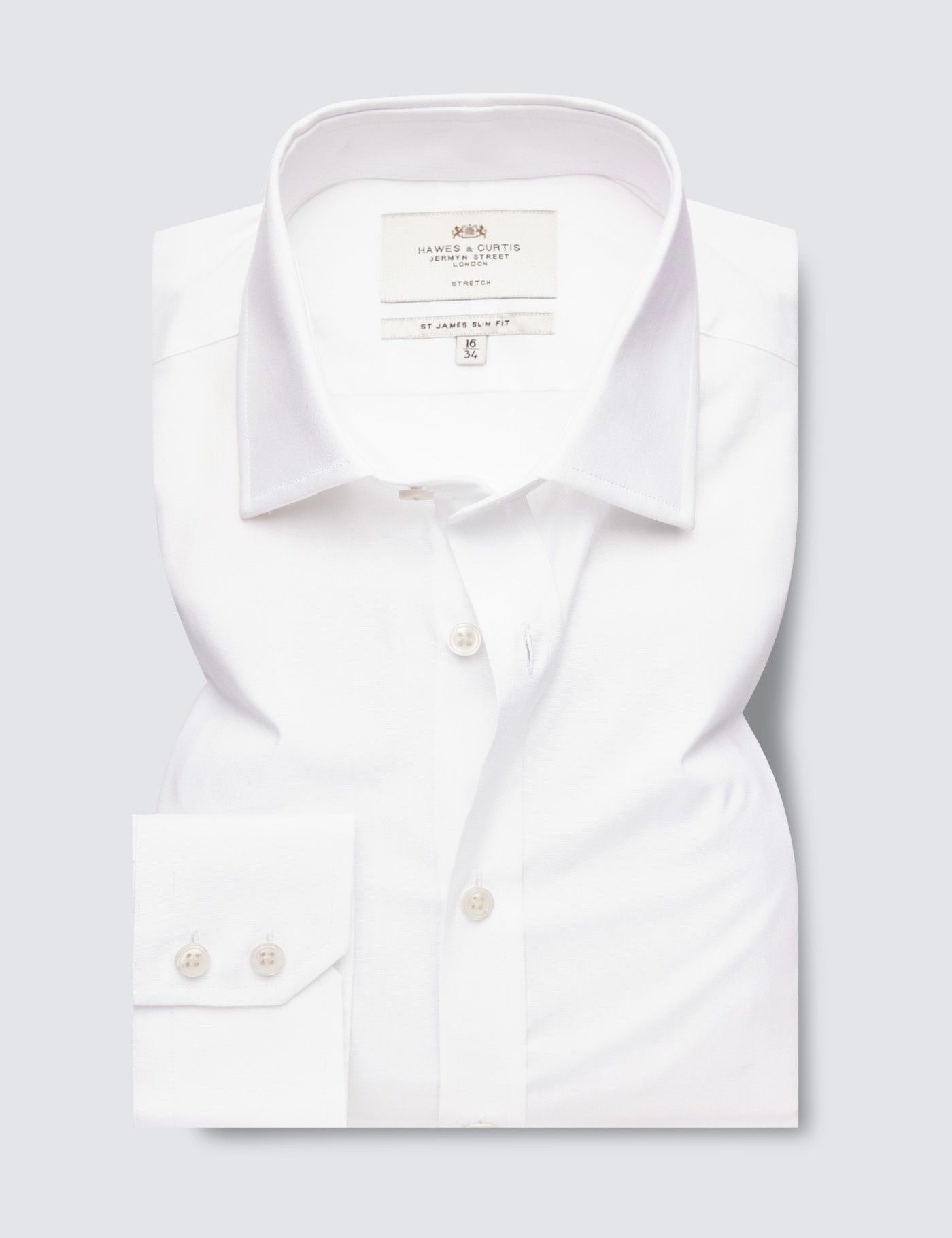 Slim Fit White Shirt-preview
