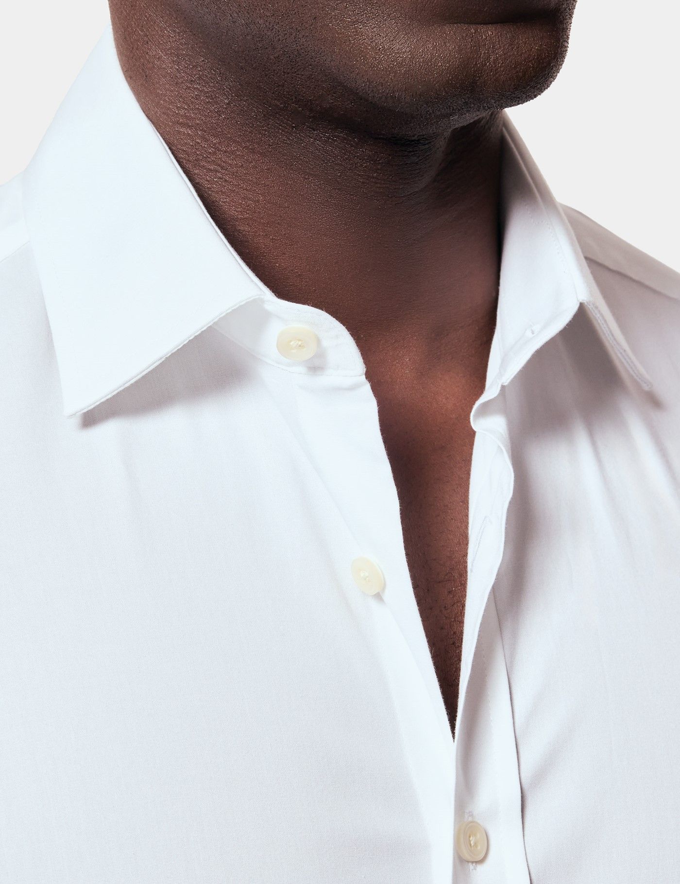 white christmas dresses Regular Fit Cotton Dress Shirt White / XXL / R main image 0
