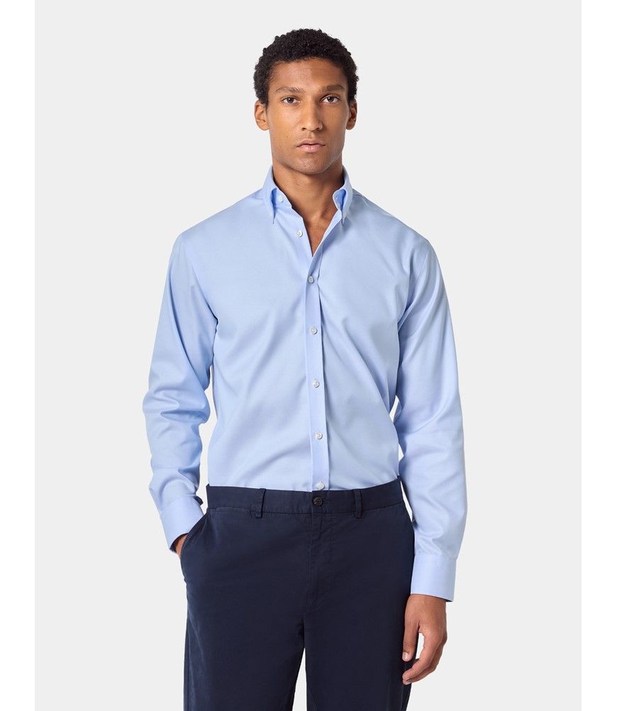 LIVERANO＆LIVERANO シャツ　青　40 Shirt - Liverano&Liverano