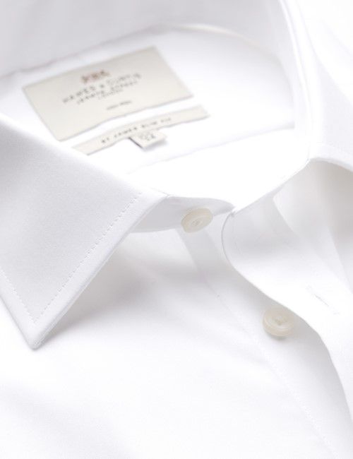 Non-Iron White Slim Shirt-preview