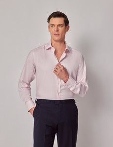 Slim Fit Pink Shirt