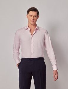 Slim Fit Pink Shirt