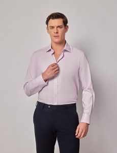 Slim Fit Lilac Shirt