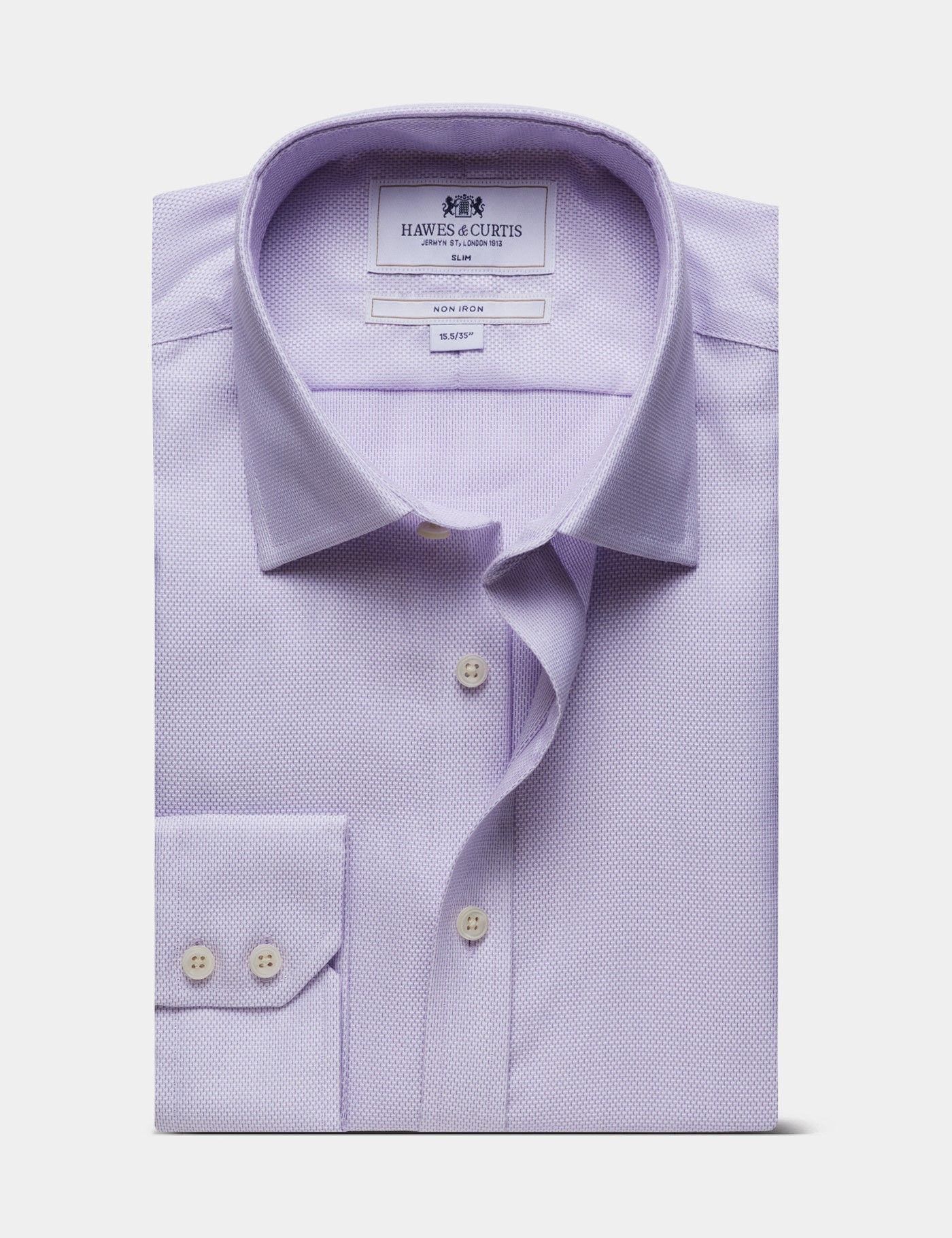 slimmest fit dress shirts Kenneth Cole Clean front Calvin Klein Men's Slim Fit