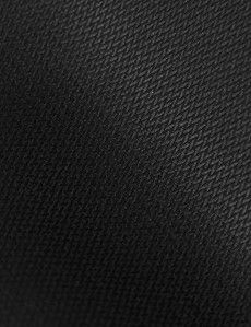 Black Spun Silk Dress Scarf-preview1