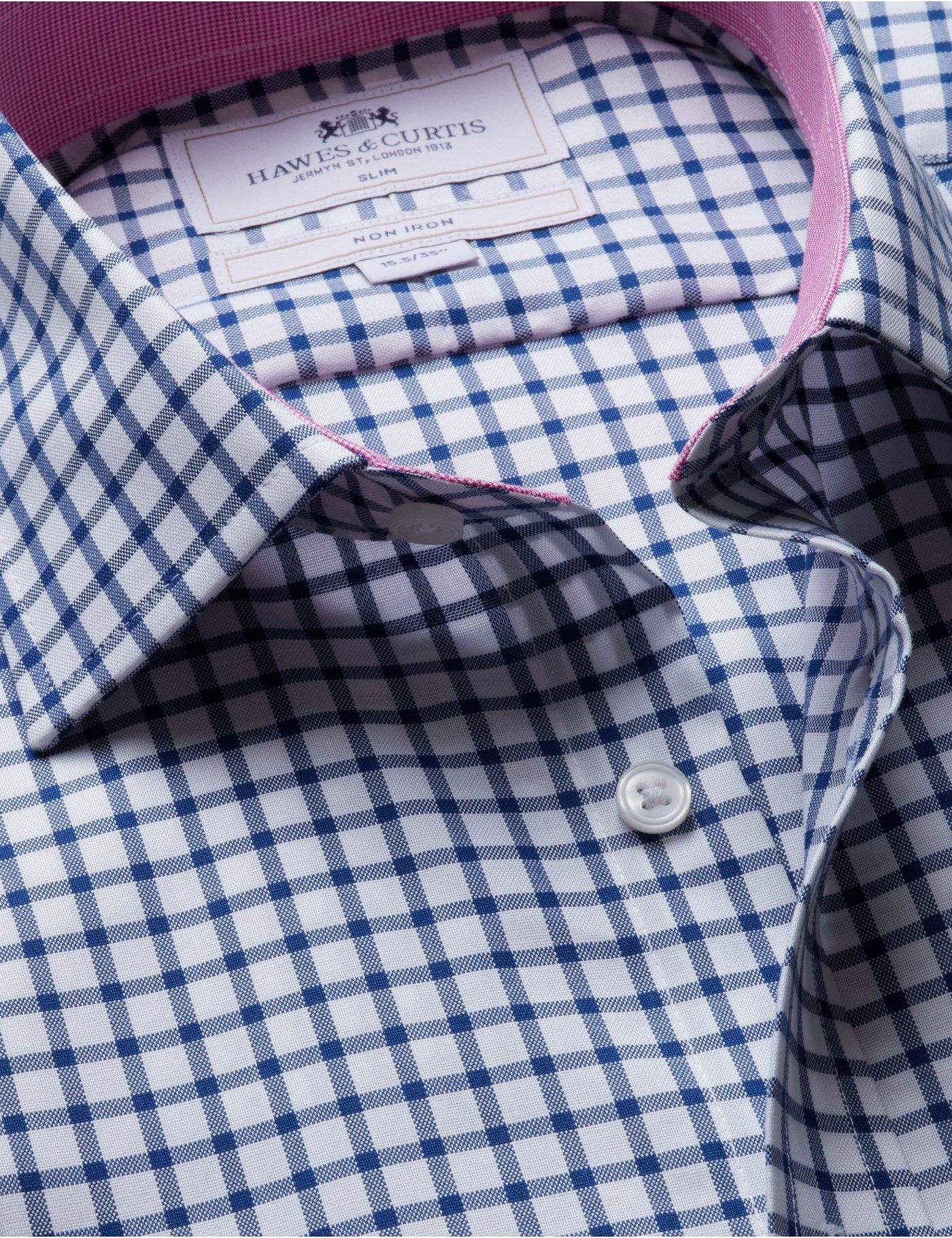Men's Blue Check Shirts | Shirts