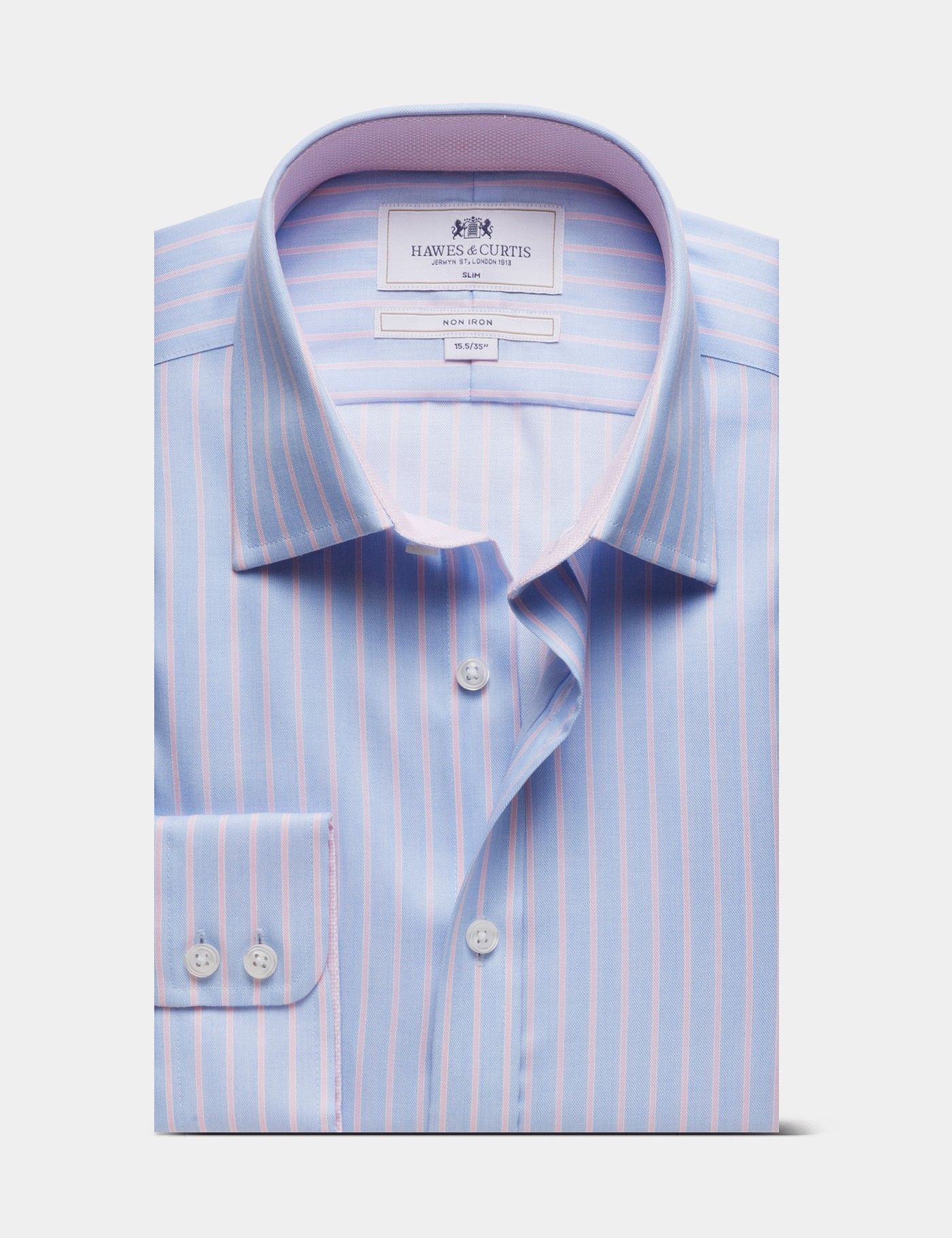 Men's Slim Fit Dress Shirts | Hawes & Curtis Men's Slim Fit Dress Shirts | Hawes & Curtis