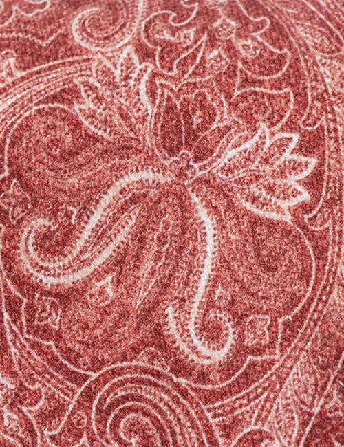 Rust Paisley Italian Silk Tie - 1913 Collection-preview