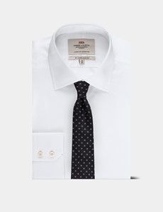 Navy Micro Square 1913 Tie
