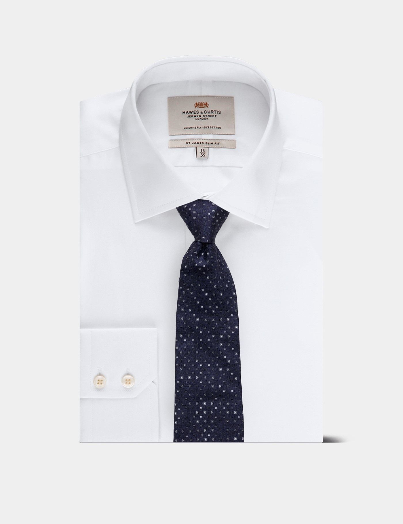 Navy Geometric 1913 Tie-preview