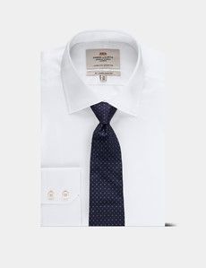 Navy Geometric 1913 Tie