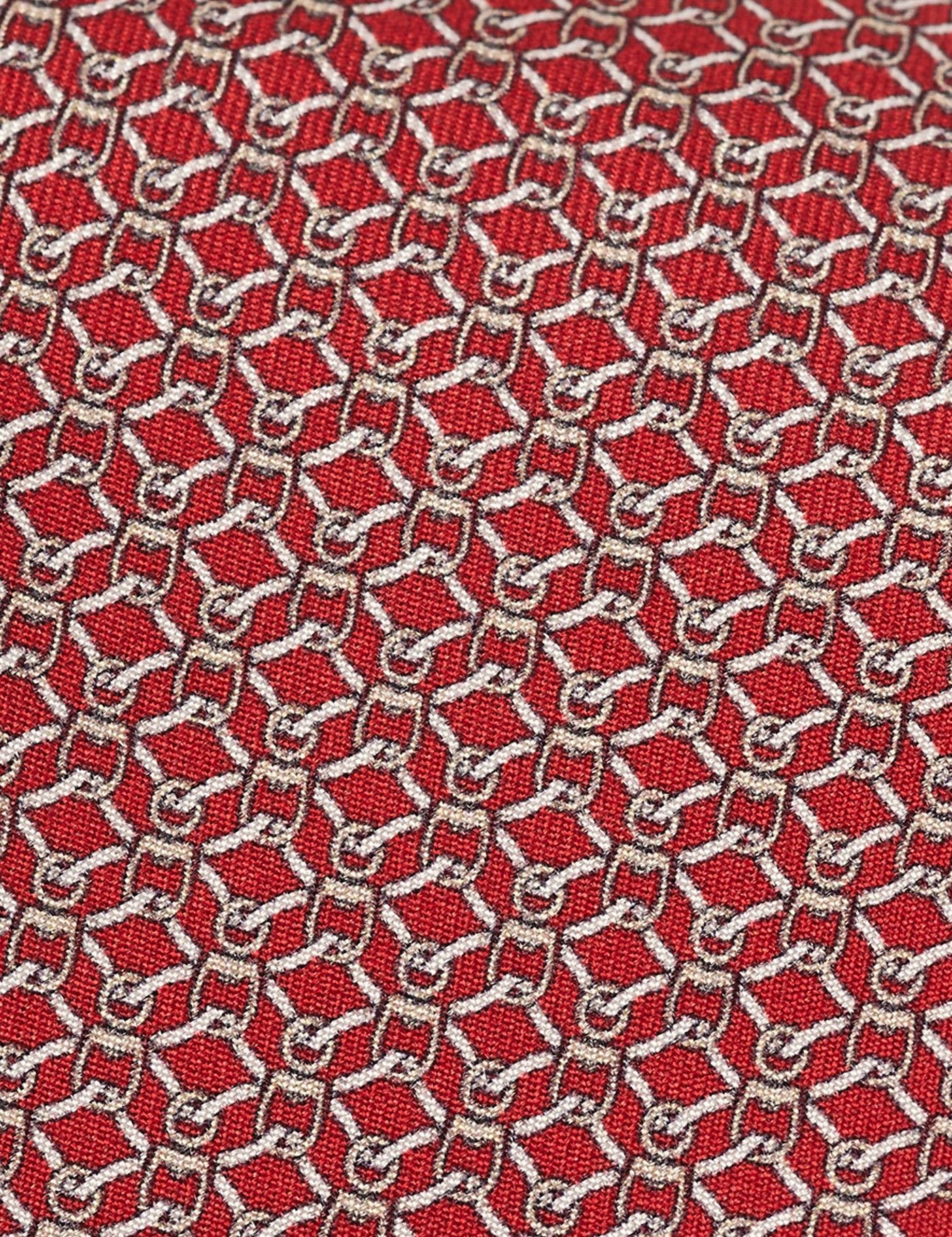 Red Stirrup Geo 1913 Tie-preview
