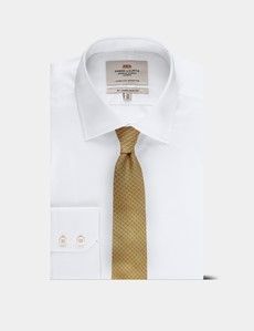 Yellow Stirrup Geo 1913 Tie