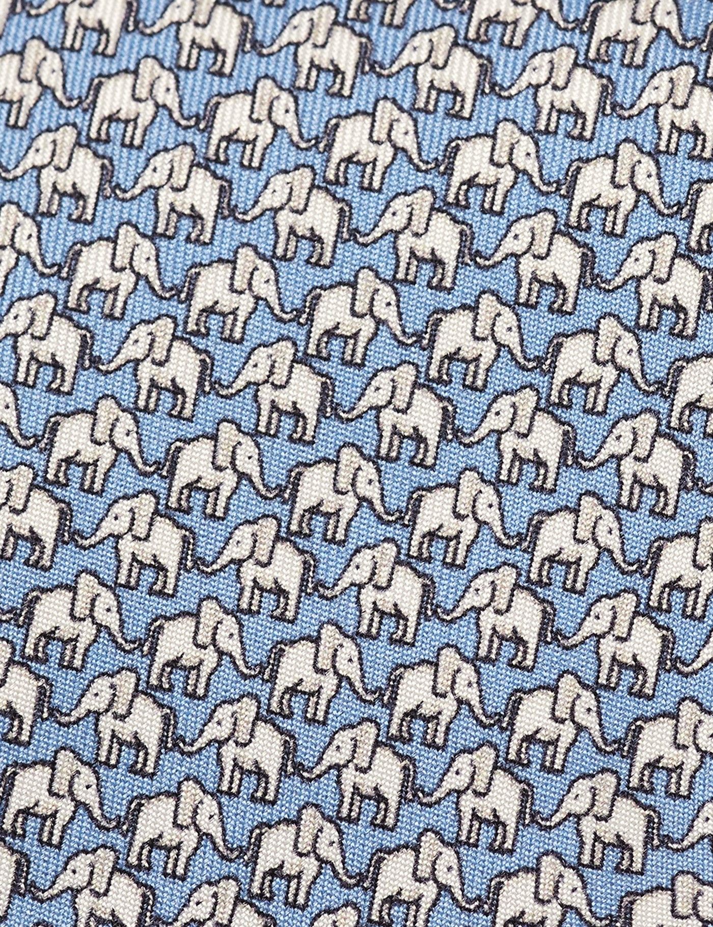 Sky Blue Elephant 1913 Tie-preview