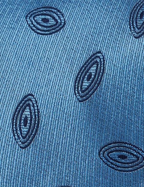 Slim Fit Pink & White Textured Weave Non-Iron Shirt