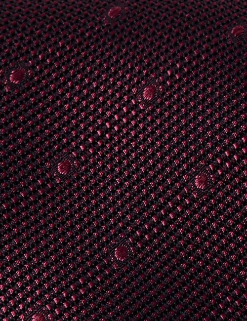 Fitted Slim Navy & White Gingham Check Non-Iron Shirt - Contrast Detail