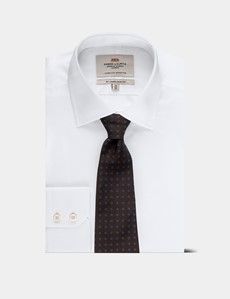 Chocolate Geo 1913 Tie