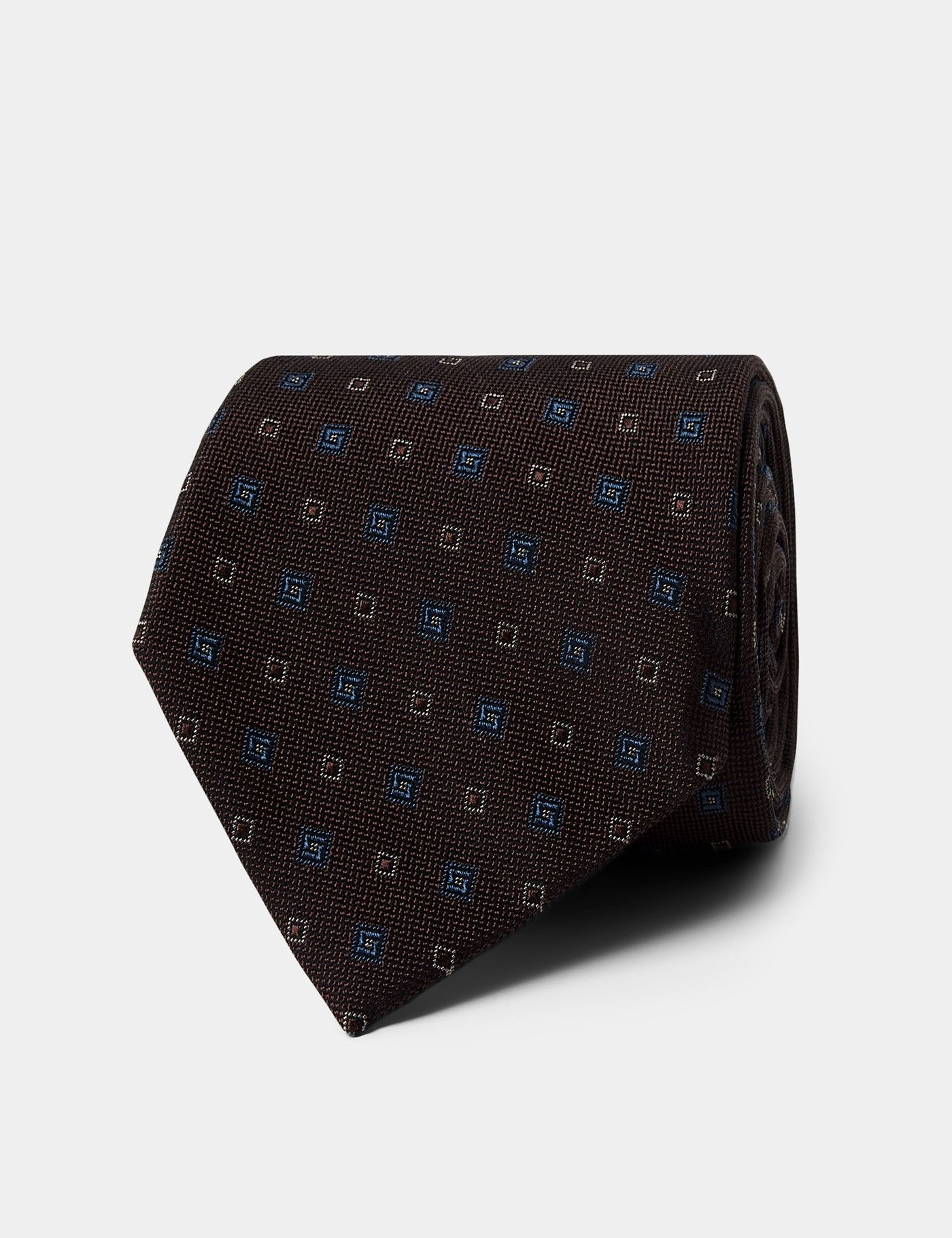 Chocolate Geo 1913 Tie