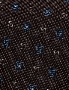 Chocolate Geo 1913 Tie
