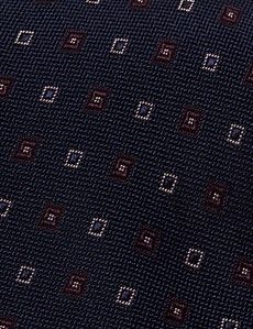 Navy Geo 1913 Tie