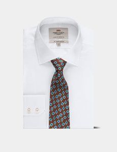 Toffee & Blue Diamond 1913 Tie