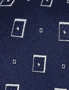 Navy Medallion 1913 Tie