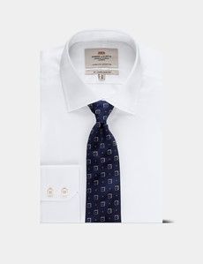 Navy Medallion 1913 Tie