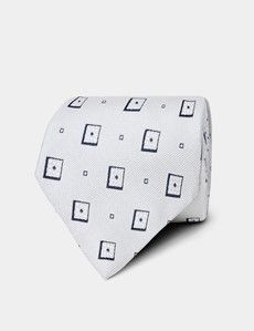 Silver Medallion 1913 Tie