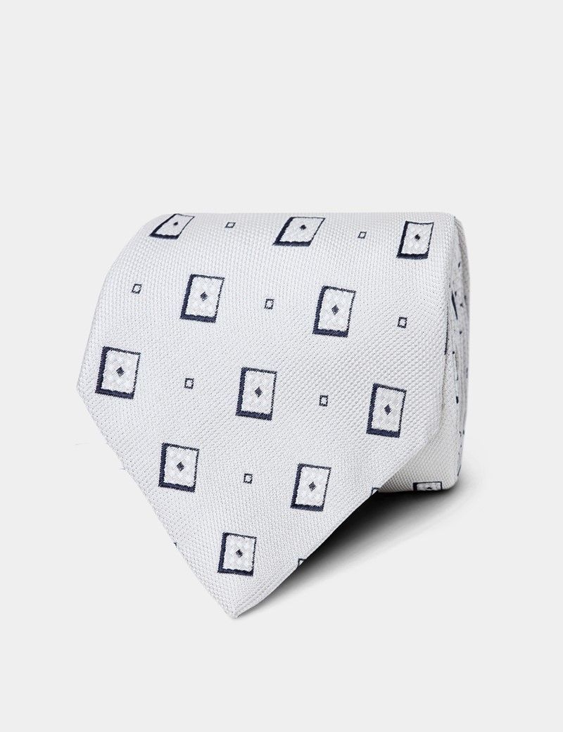 Silver Medallion 1913 Tie