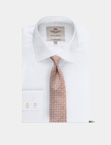 Terracotta Floral 1913 Tie