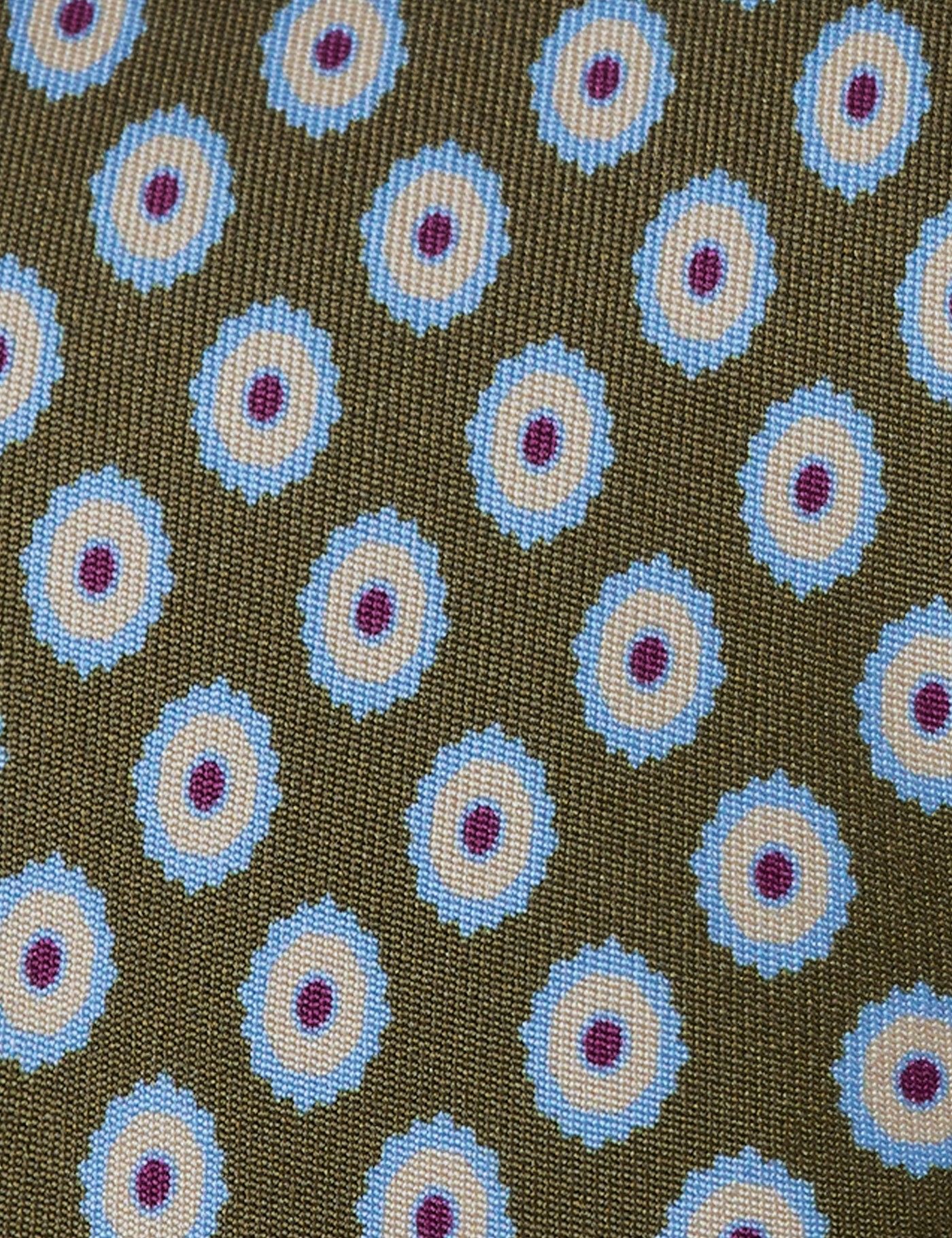 Plain Mint Green Repp Tie