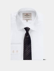 Chocolate Brown Floral 1913 Tie