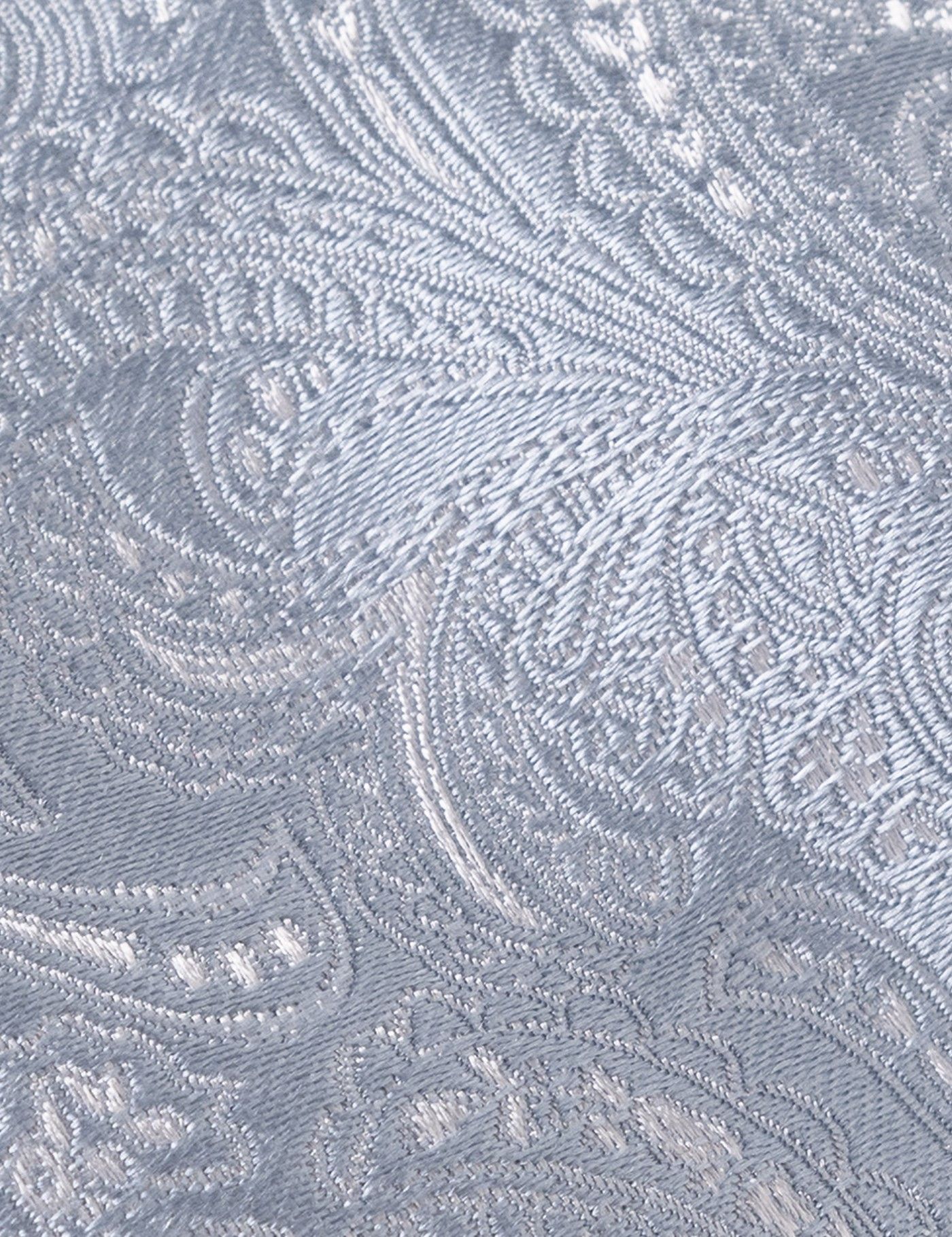 Sky Blue Paisley Tie - 100% Silk-preview