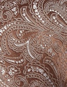 Copper Paisley Tie